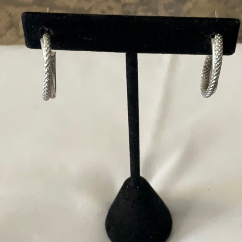 Sterling Silver Hoop Earrings